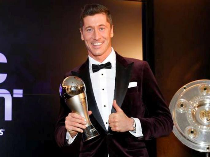 Lewandowski beats Messi and Ronaldo to Best FIFA Mens Player award | लेवांडोवस्की फिफाचा सर्वश्रेष्ठ फुटबॉलपटू Lewandowski beats Messi and Ronaldo to Best FIFA Mens Player award | लेवांडोवस्की फिफाचा सर्वश्रेष्ठ फुटबॉलपटू