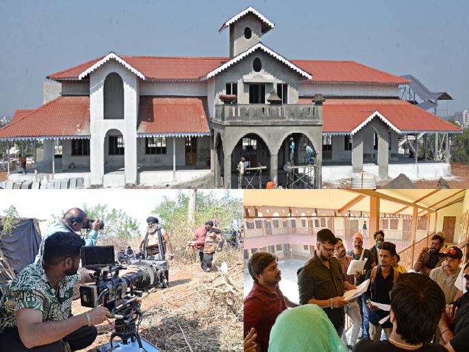 Kolhapur Chitranagari development work speeding up, Construction of different locations in the area | कोल्हापूर चित्रनगरीचे 'चित्र' पालटले; आत्तापर्यंत किती कोटी खर्च झाले.. वाचा Kolhapur Chitranagari development work speeding up, Construction of different locations in the area | कोल्हापूर चित्रनगरीचे 'चित्र' पालटले; आत्तापर्यंत किती कोटी खर्च झाले.. वाचा