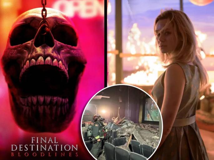 theater ceiling fall on women while watching final destination on her birthday | Final Destination सिनेमा बघताना महिला मरता मरता वाचली, थिएटरचं छत अंगावर कोसळलं अन्... theater ceiling fall on women while watching final destination on her birthday | Final Destination सिनेमा बघताना महिला मरता मरता वाचली, थिएटरचं छत अंगावर कोसळलं अन्...