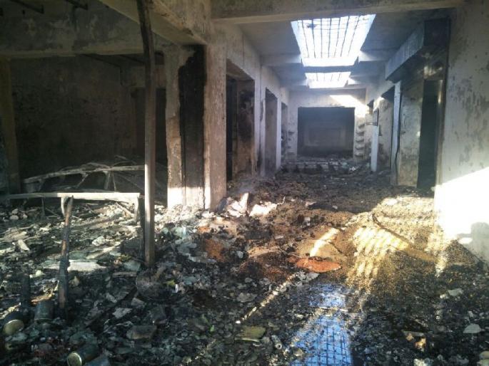 A fire broke out in the shop at Kajgaon in Jalgaon | जळगावमधील कजगाव येथे दुकानाला भीषण आग