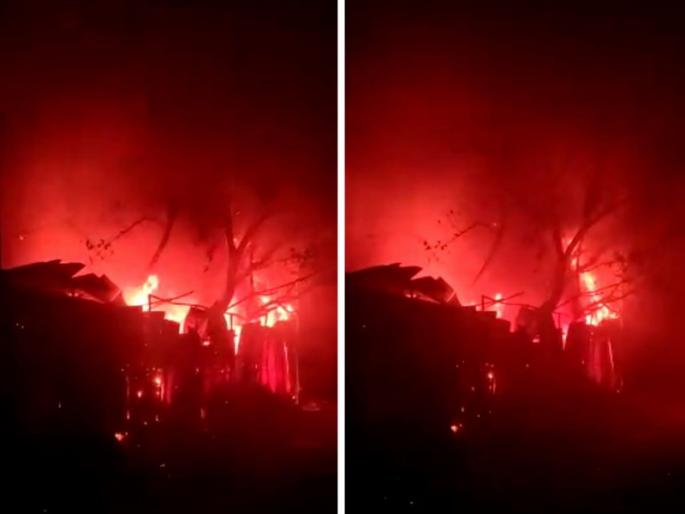 Scrap shop fire at Shivne in Pune No casualties were reported | Fire In Pune: पुण्यातील शिवणे येथे भंगाराच्या दुकानाला आग; जीवितहानी टळली Scrap shop fire at Shivne in Pune No casualties were reported | Fire In Pune: पुण्यातील शिवणे येथे भंगाराच्या दुकानाला आग; जीवितहानी टळली