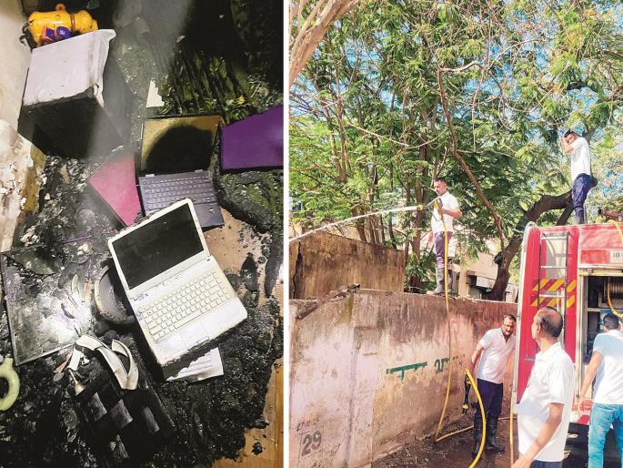 Temperature fluctuates, fires break out at seven places in Chhatrapati Sambhajinagar in the scorching afternoon sun | तापमानात चढ-उतार, छत्रपती संभाजीनगरात दुपारी तापलेल्या उन्हात सात ठिकाणी आग Temperature fluctuates, fires break out at seven places in Chhatrapati Sambhajinagar in the scorching afternoon sun | तापमानात चढ-उतार, छत्रपती संभाजीनगरात दुपारी तापलेल्या उन्हात सात ठिकाणी आग