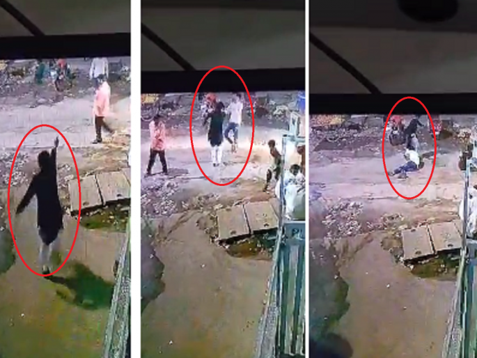 Dispute of seven and a half thousand; A young man was beaten to death, kicked in the head even after death | Video: साडेसात हजारांचा वाद; तरुणाची गाेळ्या झाडून हत्या, नंतर मृतदेहावर लाथांचा वर्षाव Dispute of seven and a half thousand; A young man was beaten to death, kicked in the head even after death | Video: साडेसात हजारांचा वाद; तरुणाची गाेळ्या झाडून हत्या, नंतर मृतदेहावर लाथांचा वर्षाव