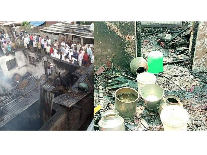 pregnant woman and four year old daughter died in cylinder explosion in yavatmal | चिमुकल्या परीमागे आई धावली अन् झाला स्फोट, सासूसमोरच सून-नातीचा होरपळून मृत्यू pregnant woman and four year old daughter died in cylinder explosion in yavatmal | चिमुकल्या परीमागे आई धावली अन् झाला स्फोट, सासूसमोरच सून-नातीचा होरपळून मृत्यू