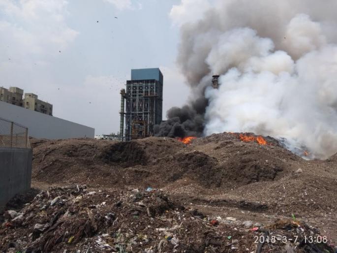 municipal garbage project close for ten days at hadpsar | हडपसर येथील महापालिकेचा कचरा प्रकल्प दहा दिवस राहणार बंद  municipal garbage project close for ten days at hadpsar | हडपसर येथील महापालिकेचा कचरा प्रकल्प दहा दिवस राहणार बंद