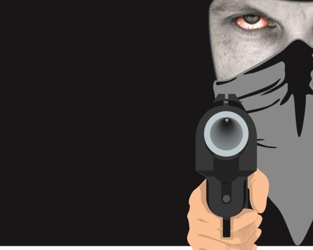 Robbed the jweller at gunpoint; Incident captured on CCTV | बंदुकीचा धाक दाखवून सराफाला लुटले; घटना सीसीटीव्हीत कैद 