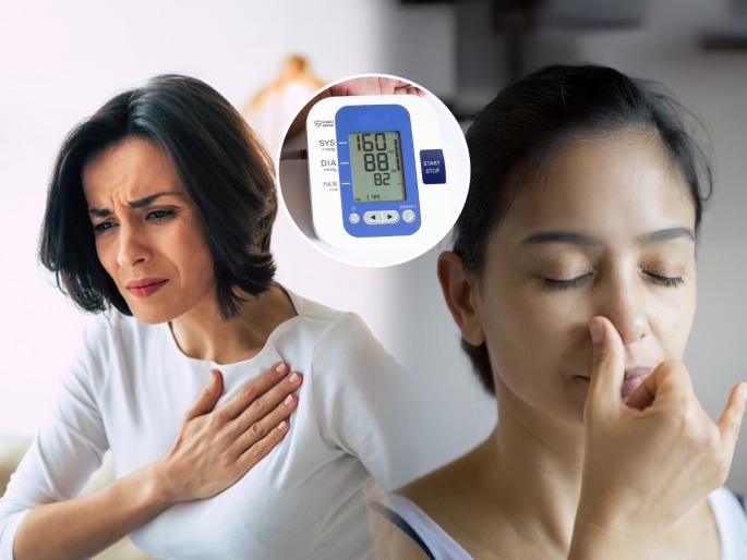 BP suddenly increased? Take 3 measures until you see a doctor - the problem will reduce, first aid tips for blood pressure patients | छातीत धडधड होतेय, अचानक बीपी वाढलं? डाॅक्टरकडे जाईपर्यंत ३ उपाय करा- त्रास कमी होईल