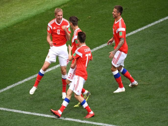 FIFA World Cup 2018: In the World Cup, he hits his first goal in the World Cup | FIFA World Cup 2018 : कारकिर्दीतील पहिलाच गोल ' त्याने ' मारला तो विश्वचषकात FIFA World Cup 2018: In the World Cup, he hits his first goal in the World Cup | FIFA World Cup 2018 : कारकिर्दीतील पहिलाच गोल ' त्याने ' मारला तो विश्वचषकात