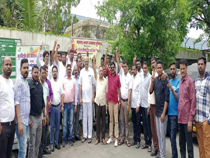 11000 benefit to workers due to wage increase agreement in various contractor companies in APMC company | APMC कंपनीतील विविध ठेकेदार कंपन्यांमध्ये वेतन वाढीच्या करारामुळे कामगारांना ११००० पर्यंत लाभ 11000 benefit to workers due to wage increase agreement in various contractor companies in APMC company | APMC कंपनीतील विविध ठेकेदार कंपन्यांमध्ये वेतन वाढीच्या करारामुळे कामगारांना ११००० पर्यंत लाभ