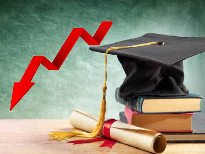 A matter of concern; Youth avoid to entroll higher education, Maharashtra ranks 8th in Gross Enrollment Ratio | चिंतेची बाब; उच्च शिक्षणाकडे तरुणाईची पाठ, ‘ग्रॉस एनरोलमेंट रेशो’त महाराष्ट्र आठव्या स्थानी A matter of concern; Youth avoid to entroll higher education, Maharashtra ranks 8th in Gross Enrollment Ratio | चिंतेची बाब; उच्च शिक्षणाकडे तरुणाईची पाठ, ‘ग्रॉस एनरोलमेंट रेशो’त महाराष्ट्र आठव्या स्थानी