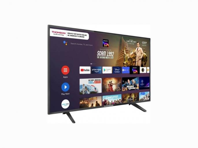 Flipkart TV Days Big Discount On Thomson 50 Inch Smart Android TV   | 50-इंचाच्या Smart TV वर आता पर्यंतचा सर्वात मोठा डिस्काउंट; अशी करा Flipkart वरून स्वस्तात खरेदी  Flipkart TV Days Big Discount On Thomson 50 Inch Smart Android TV   | 50-इंचाच्या Smart TV वर आता पर्यंतचा सर्वात मोठा डिस्काउंट; अशी करा Flipkart वरून स्वस्तात खरेदी