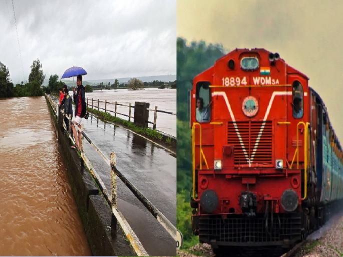 Panchganga river water rises, Kolhapur rail service likely to be shut down | पंचगंगा नदीचे पाणी वाढले, कोल्हापूरची रेल्वे सेवा बंद होण्याची शक्यता Panchganga river water rises, Kolhapur rail service likely to be shut down | पंचगंगा नदीचे पाणी वाढले, कोल्हापूरची रेल्वे सेवा बंद होण्याची शक्यता