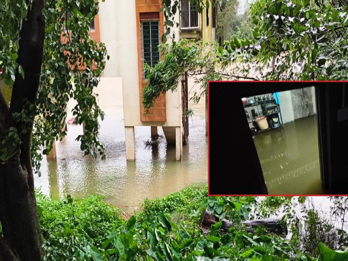 Even though the intensity of rains has subsided in Sangli, the Warna is outside the range Krishna River crosses the warning level, 737 families have been evacuated | सांगलीत पावसाचा जोर ओसरला तरी ‘वारणा’ पात्राबाहेर, कृष्णा नदीने ओलांडली इशारा पातळी, ७३७ कुटुंबांचे स्थलांतर