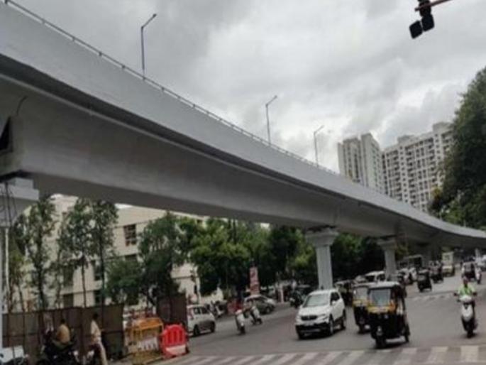 pune news the other side of the flyover on Sinhagad Road remains closed | कामे अजूनही बाकीच; सिंहगड रस्त्यावरच्या उड्डाणपुलाची दुसरी बाजू बंदच