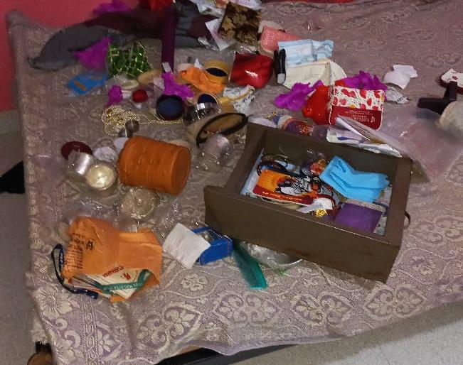 Daring robbery at two places in one night in Fonda  | फोंड्यात एकाच रात्री दोन ठिकाणी धाडसी दरोडा  Daring robbery at two places in one night in Fonda  | फोंड्यात एकाच रात्री दोन ठिकाणी धाडसी दरोडा