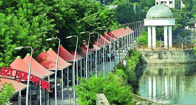 Start food plaza immediately ! Mayor's instructions | 'खाऊ गल्ली' तातडीने सुरू करा! महापौरांचे निर्देश Start food plaza immediately ! Mayor's instructions | 'खाऊ गल्ली' तातडीने सुरू करा! महापौरांचे निर्देश