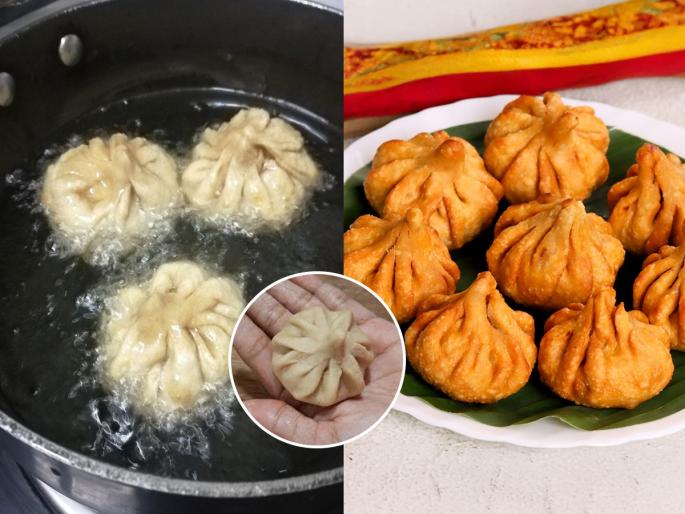 Shravan Special Traditional Dish, Yummy and Juicy Taste, fried Modak recipes | तळणीचे मोदक पण सारण ओल्या नारळाचे, श्रावण स्पेशल पारंपरिक पदार्थ - खमंग रसरशीत चव