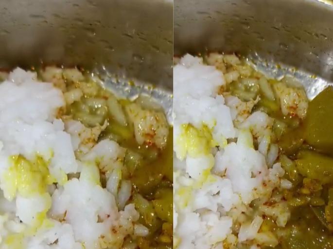 Larvae, worms emerged in the food of patients in the hospital | Video - सर्वोपचारमधील रुग्णांच्या जेवणात निघाल्या अळ्या, किडे Larvae, worms emerged in the food of patients in the hospital | Video - सर्वोपचारमधील रुग्णांच्या जेवणात निघाल्या अळ्या, किडे