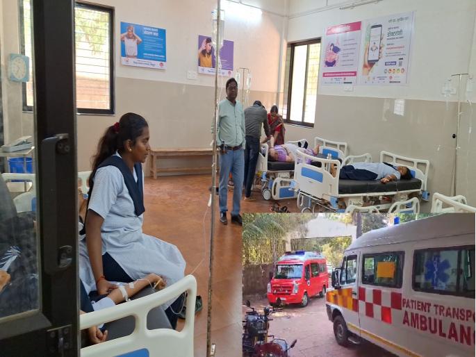 The number of students of Sangeli Navodaya Vidyalaya has reached 100 due to food poisoning | Sindhudurg: अन्नातून विषबाधा झालेल्या विद्यार्थ्यांचा आकडा पोचला 100 वर, सांगेली नवोदय विद्यालयातील प्रकार