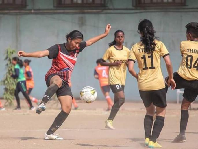 Inter district women soccer tournament: Buldana face Kolhapur on Monday | आंतरजिल्हा महिला फुटबॉल स्पर्धा:  बुलडाण्याचा सोमवारी तगड्या कोल्हापूरशी सामना Inter district women soccer tournament: Buldana face Kolhapur on Monday | आंतरजिल्हा महिला फुटबॉल स्पर्धा:  बुलडाण्याचा सोमवारी तगड्या कोल्हापूरशी सामना