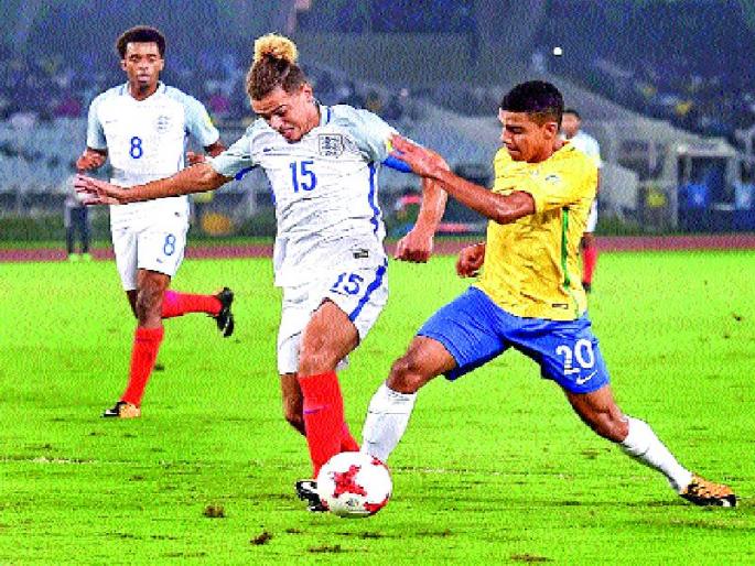 Brewmaster delivered to England in the final match, ending Brazil's challenge | ब्रेवस्टरने इंग्लंडला पोहोचवले फायनलमध्ये, ब्राझीलचे आव्हान संपुष्टात Brewmaster delivered to England in the final match, ending Brazil's challenge | ब्रेवस्टरने इंग्लंडला पोहोचवले फायनलमध्ये, ब्राझीलचे आव्हान संपुष्टात