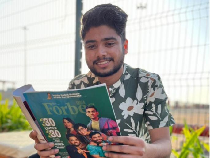 Chandrapur's Sarang Baebade on Forbes list; Attention taken in game changers under 30 years | राजू केंद्रेंबरोबरच चंद्रपूरचा सारंग बोबडे फोर्ब्सच्या यादीत; ३० वर्षांखालील गेमचेंजर्समध्ये घेतली दखल