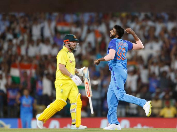 former australian captain Aaron Finch's hilarious response on how to counter Jasprit Bumrah   | "बुमराहपासून वाचायचं असेल तर निवृत्तच व्हावं...", ऑस्ट्रेलियाच्या विश्वविजेत्या कर्णधाराचा सल्ला