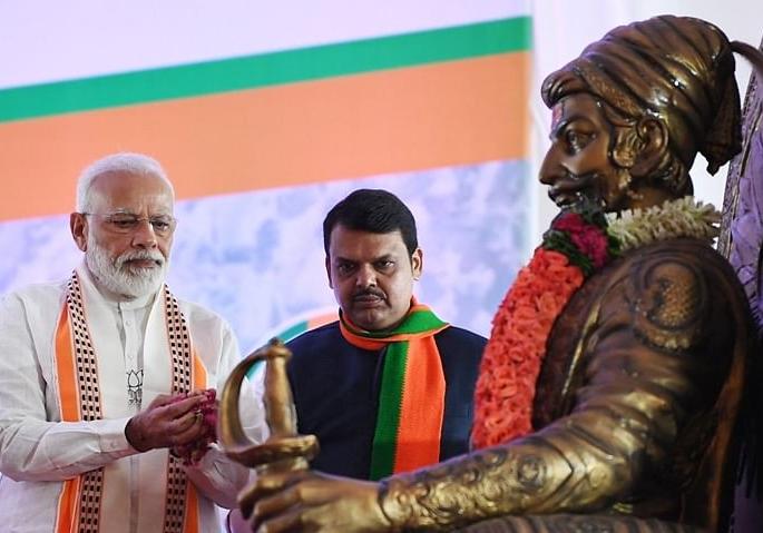 Compare PM Narendra Modi with Shivaji Maharaj again; BJP leader said 'Chhatrapati Modi' Jindabad | पुन्हा एकदा नरेंद्र मोदींची शिवाजी महाराजांशी तुलना; भाजपा नेत्याने दिली 'छत्रपती' उपमा Compare PM Narendra Modi with Shivaji Maharaj again; BJP leader said 'Chhatrapati Modi' Jindabad | पुन्हा एकदा नरेंद्र मोदींची शिवाजी महाराजांशी तुलना; भाजपा नेत्याने दिली 'छत्रपती' उपमा