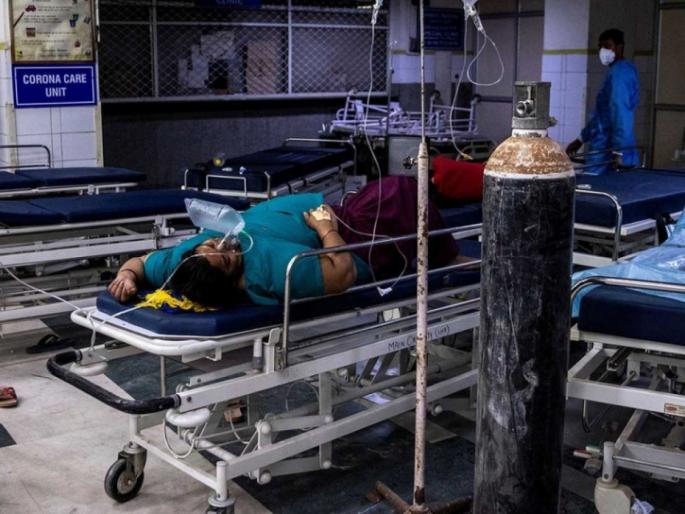 In Goa, the death season continues due to lack of oxygen in the hospital, 21 more strokes in 4 hours | गोव्यात ऑक्सीजनअभावी इस्पितळात मृत्यूसत्र सुरूच, ४ तासांत आणखी २१ रुग्ण दगावले In Goa, the death season continues due to lack of oxygen in the hospital, 21 more strokes in 4 hours | गोव्यात ऑक्सीजनअभावी इस्पितळात मृत्यूसत्र सुरूच, ४ तासांत आणखी २१ रुग्ण दगावले