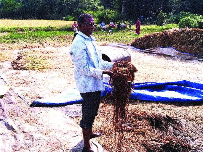 Water in the eyes of farmers with rain | पावसाने शेतकऱ्यांच्या डोळ्यात पाणी Water in the eyes of farmers with rain | पावसाने शेतकऱ्यांच्या डोळ्यात पाणी