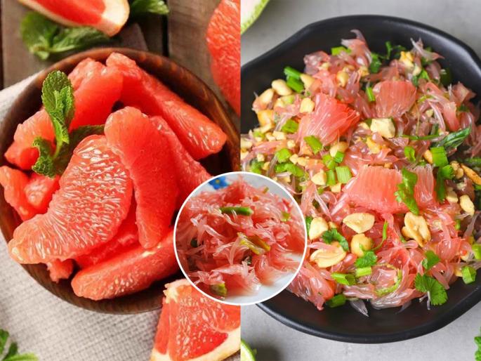 Try this pomelo dish once and you will definitely love it , easy and tasty recipes | पपनसाचा हा पदार्थ एकदा खा पुन्हा नक्की कराल, चवीला अगदी मस्त आणि करायला फक्त पाच मिनिटे