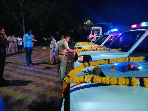 The speedgun will tip as the speed increases; Unbridled vehicles will be affected; Addition of five interceptor vehicles | वेग वाढताच स्पीडगन टिपणार; बेलगाम वाहनांना चाप बसणार; पाच इंटरसेप्टर वाहनांची भर The speedgun will tip as the speed increases; Unbridled vehicles will be affected; Addition of five interceptor vehicles | वेग वाढताच स्पीडगन टिपणार; बेलगाम वाहनांना चाप बसणार; पाच इंटरसेप्टर वाहनांची भर