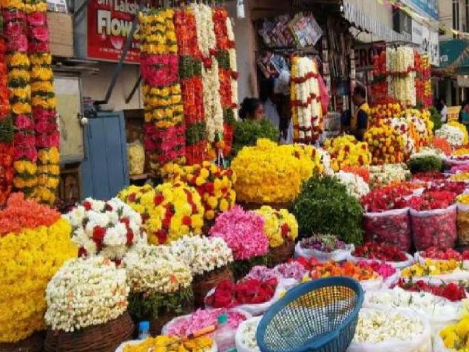 Due to lack of demand for flowers during Sankranthi and Paush month, turnover in flower market decreased | Sangli: पौष महिन्यामुळे फुलांचा बाजार कोमेजला, मागणीअभावी उलाढाल थंडावली Due to lack of demand for flowers during Sankranthi and Paush month, turnover in flower market decreased | Sangli: पौष महिन्यामुळे फुलांचा बाजार कोमेजला, मागणीअभावी उलाढाल थंडावली