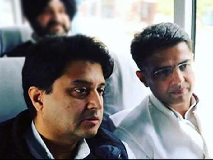 There is no place for talent in Congress; Jyotiraditya gives 'strength' to Sachin Pilot | Rajasthan political crisis: पक्ष सुटला पण दोस्ती कायम; काँग्रेसविरोधात सचिन पायलटांना ज्योतिरादित्यांच थेट 'बळ' There is no place for talent in Congress; Jyotiraditya gives 'strength' to Sachin Pilot | Rajasthan political crisis: पक्ष सुटला पण दोस्ती कायम; काँग्रेसविरोधात सचिन पायलटांना ज्योतिरादित्यांच थेट 'बळ'