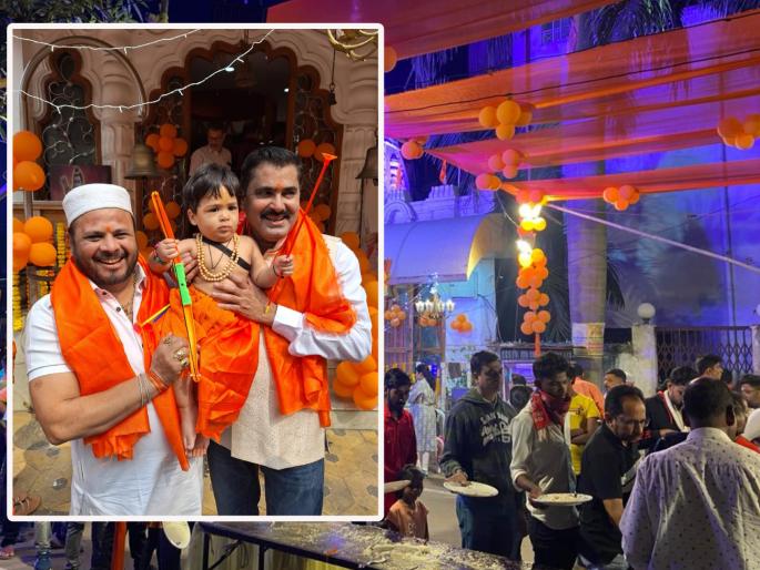 Orange city became saffron city; Celebrations among Ram devotees at Nagpur | संत्रानगरी झाली भगवा नगरी; नेत्रदीपक रोषणाई, फटाक्यांची आकर्षक आतषबाजी