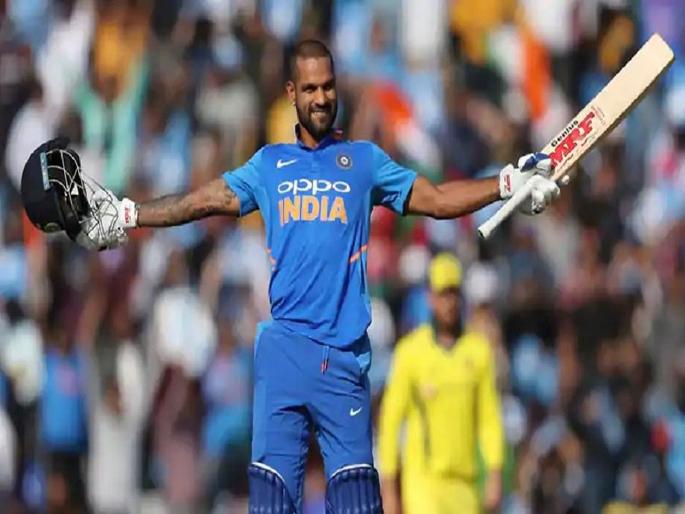 ICC World Cup 2019, IND vs AUS : Shikhar Dhawan Becomes the FIRST batsman to score 3 centuries at a single venue (The Oval) in ICC events | ICC World Cup 2019, IND vs AUS : गब्बरचे हे शतक खास, अशी कामगिरी करणारा पहिलाच फलंदाज