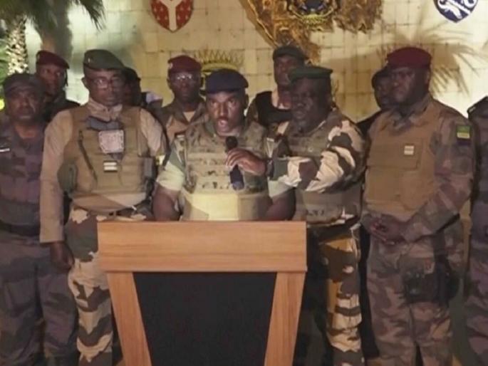 In another country, a major military coup overthrew 53 years of power in Gabon | आणखी एका देशात लष्कराचे मोठे बंड, गॅबॉनमध्ये ५३ वर्षांची सत्ता उलथविली In another country, a major military coup overthrew 53 years of power in Gabon | आणखी एका देशात लष्कराचे मोठे बंड, गॅबॉनमध्ये ५३ वर्षांची सत्ता उलथविली