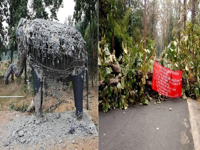 Shocking! Brutal murder of two by Naxalites | धक्कादायक! नक्षलवाद्यांकडून दोघांची निर्घृण हत्या Shocking! Brutal murder of two by Naxalites | धक्कादायक! नक्षलवाद्यांकडून दोघांची निर्घृण हत्या