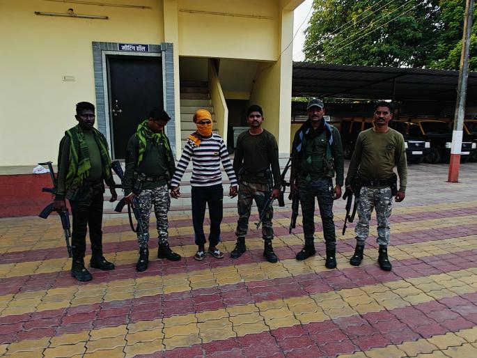 maoist shankar kudyam arrested | जहाल माओवादी शंकर कुड्यामला अटक; दीड लाखाचे बक्षीस maoist shankar kudyam arrested | जहाल माओवादी शंकर कुड्यामला अटक; दीड लाखाचे बक्षीस