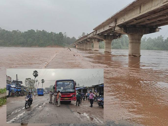 Flood in 'Perlkota', 100 villages including Bhamragad lost connectivity | ‘पर्लकोटा'ला पूर, भामरागडसह १०० गावांचा तुटला संपर्क, पुलावरून वाहतेय पाणी: छत्तीसगडमधील अतिवृष्टीचा फटका Flood in 'Perlkota', 100 villages including Bhamragad lost connectivity | ‘पर्लकोटा'ला पूर, भामरागडसह १०० गावांचा तुटला संपर्क, पुलावरून वाहतेय पाणी: छत्तीसगडमधील अतिवृष्टीचा फटका