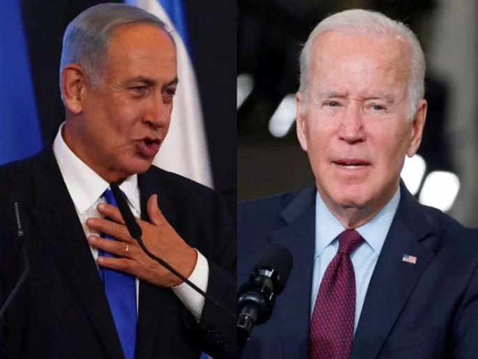 Army will be deployed in Rafah, Hamas will be completely eradicated; After the US warning, Netanyahu spoke clearly | "राफामध्ये लष्कर उतरवणार, हमासचा संपूर्ण खात्मा करणार"; अमेरिकेच्या इशाऱ्यानंतर नेतन्याहू स्पष्टच बोलले Army will be deployed in Rafah, Hamas will be completely eradicated; After the US warning, Netanyahu spoke clearly | "राफामध्ये लष्कर उतरवणार, हमासचा संपूर्ण खात्मा करणार"; अमेरिकेच्या इशाऱ्यानंतर नेतन्याहू स्पष्टच बोलले