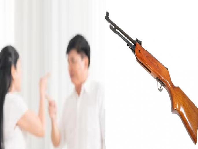 The father shot the boy with a gun when he went to settle the quarrel between his parents in karad satara | Satara: आई-वडिलांचे भांडण सोडवायला गेला, बापाने मुलावर बंदुकीतून छरा झाडला The father shot the boy with a gun when he went to settle the quarrel between his parents in karad satara | Satara: आई-वडिलांचे भांडण सोडवायला गेला, बापाने मुलावर बंदुकीतून छरा झाडला