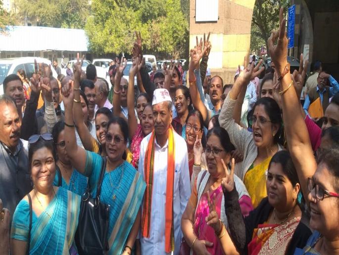 Applications filed by Ganar , back from big leaders of BJP | गाणारांचा अर्ज दाखल, भाजपच्या बड्या नेत्यांची पाठ Applications filed by Ganar , back from big leaders of BJP | गाणारांचा अर्ज दाखल, भाजपच्या बड्या नेत्यांची पाठ