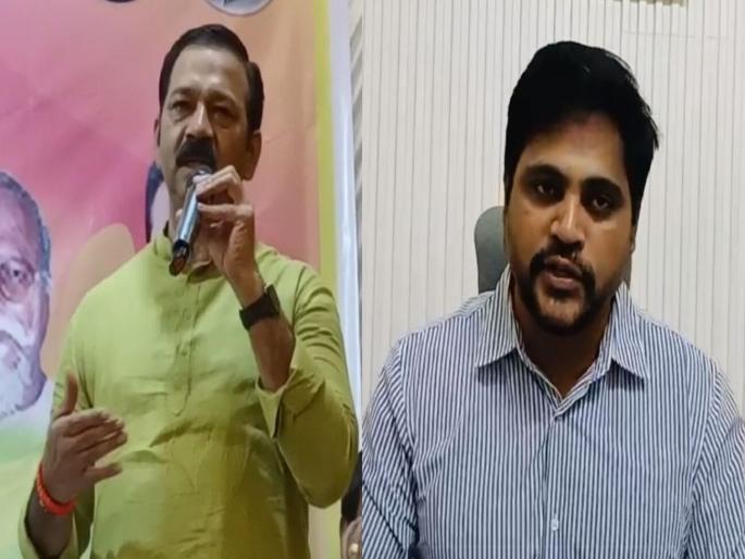 Clash between BJP MLA Ganpat Gaikwad and Shiv Sena city chief Mahesh Gaikwad | "BJP आमदारांची नार्को टेस्ट नव्हे, तर सायको टेस्ट करा"; शिवसेना-भाजपमध्ये शिमगा Clash between BJP MLA Ganpat Gaikwad and Shiv Sena city chief Mahesh Gaikwad | "BJP आमदारांची नार्को टेस्ट नव्हे, तर सायको टेस्ट करा"; शिवसेना-भाजपमध्ये शिमगा