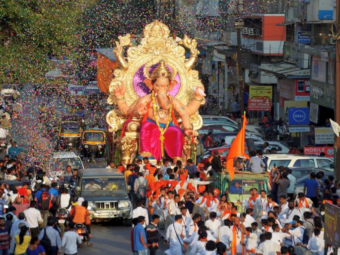 Pleasant environment: Good morning for the installation of Ganesha on the occasion of Chaturthi | मंगलमय वातावरण : चतुर्थीच्या मुहूर्तावर गणरायाच्या प्रतिष्ठापनेसाठी सकाळची वेळ उत्तम
