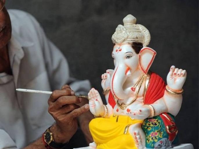 Bappa's idol to be covered with mud from Maghi Ganeshotsav; Implementation of High Court order begins | माघी गणेशोत्सवापासून बाप्पांची मूर्ती शाडूची; उच्च न्यायालयाच्या आदेशाची अंमलबजावणी सुरू Bappa's idol to be covered with mud from Maghi Ganeshotsav; Implementation of High Court order begins | माघी गणेशोत्सवापासून बाप्पांची मूर्ती शाडूची; उच्च न्यायालयाच्या आदेशाची अंमलबजावणी सुरू