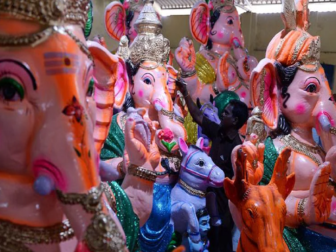 Ganesh Utsav; Mira Bhayander Municipal Corporation has idol acceptance centers at 24 places and 3 artificial lakes | मीरा भाईंदर महापालिकेची २४ ठिकाणी मूर्ती स्वीकृती केंद्रे तर ३ कृत्रिम तलाव Ganesh Utsav; Mira Bhayander Municipal Corporation has idol acceptance centers at 24 places and 3 artificial lakes | मीरा भाईंदर महापालिकेची २४ ठिकाणी मूर्ती स्वीकृती केंद्रे तर ३ कृत्रिम तलाव