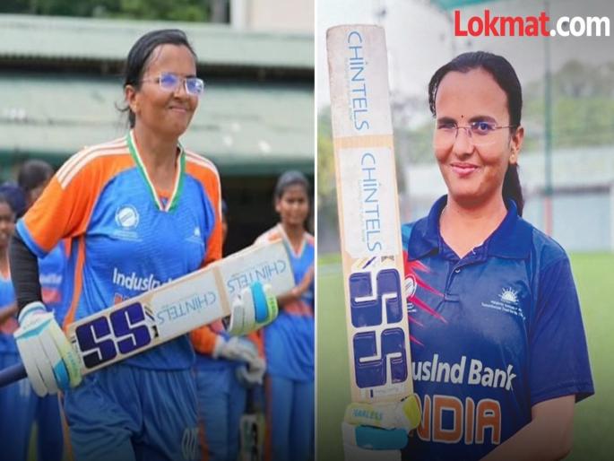 When the disabled daughter vice-captain Ganga Kadam's won the Cricket World Cup, her mother was working in the fields | संघर्ष कायम! दिव्यांग मुलीने क्रिकेट वर्ल्डकप जिंकला तेव्हा आई मात्र शेतात राबत होती When the disabled daughter vice-captain Ganga Kadam's won the Cricket World Cup, her mother was working in the fields | संघर्ष कायम! दिव्यांग मुलीने क्रिकेट वर्ल्डकप जिंकला तेव्हा आई मात्र शेतात राबत होती