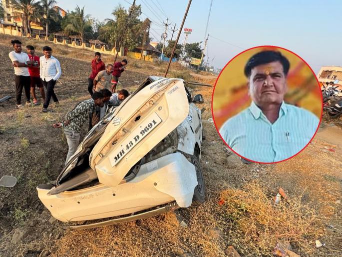 Speeding car overturns 4 to 5 times in a distance of 200 meters; one person dies on the spot in the accident | भरधाव कार २०० मीटर अंतरात ४ ते ५ वेळेस पलटली; अपघातात एकाचा जागीच मृत्यू Speeding car overturns 4 to 5 times in a distance of 200 meters; one person dies on the spot in the accident | भरधाव कार २०० मीटर अंतरात ४ ते ५ वेळेस पलटली; अपघातात एकाचा जागीच मृत्यू