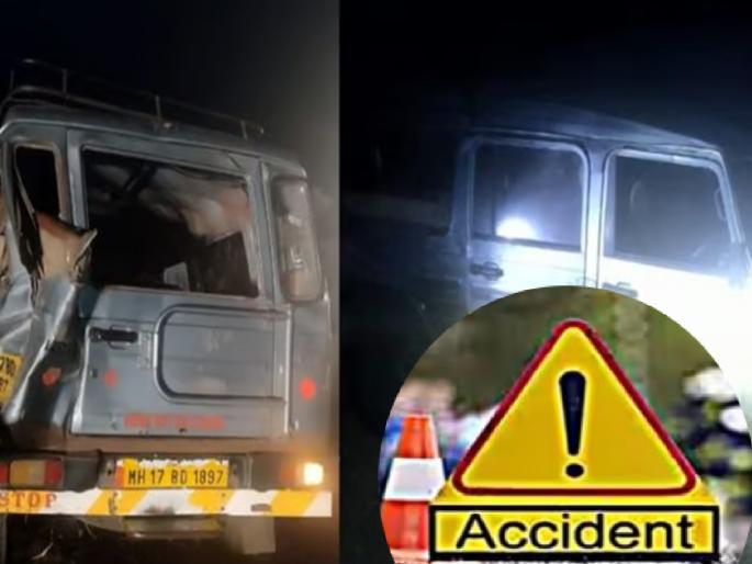 Devotees from Hyderabad attacked by black magic while going to Shirdi; 4 killed after jeep hits sugarcane tractor | हैदराबादच्या भक्तांवर शिर्डीला जाताना काळाचा घाला; उसाच्या ट्रॅक्टरला जीप धडकून ४ ठार Devotees from Hyderabad attacked by black magic while going to Shirdi; 4 killed after jeep hits sugarcane tractor | हैदराबादच्या भक्तांवर शिर्डीला जाताना काळाचा घाला; उसाच्या ट्रॅक्टरला जीप धडकून ४ ठार